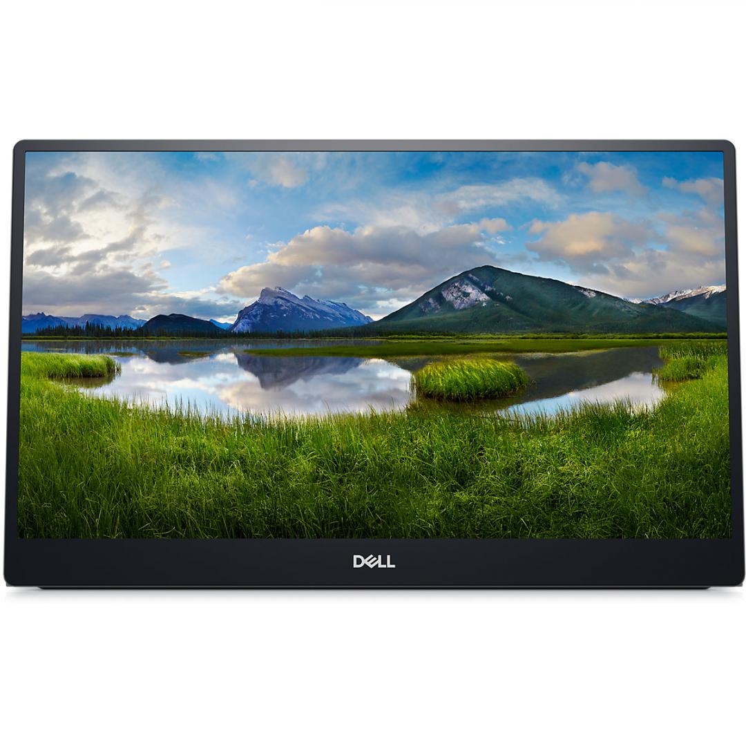 Monitor Commercial Dell P1424H, 14", 1920 x 1080 pixeli, Silver, - imagine 2