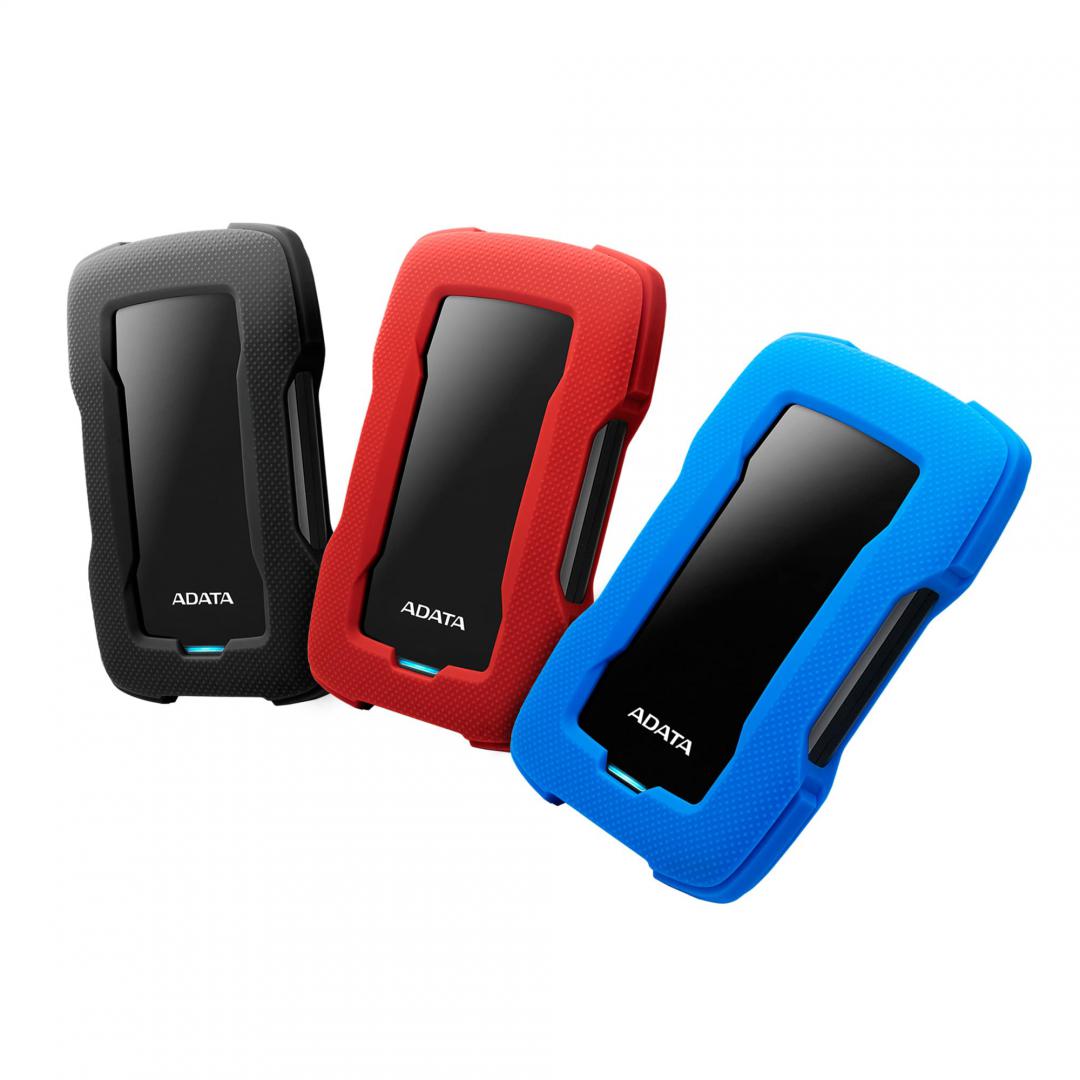 HDD Extern Adata HD330, 2TB, Negru, USB 3.1