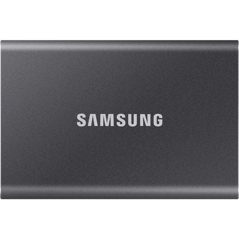 SSD Extern Samsung T7 2TB Titan Gray - imagine 2