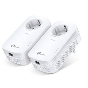 TP-Link AV1200 Gigabit Passthrough Powerline Starter Kit, TL-PA8010PKIT, HomePlug AV2,